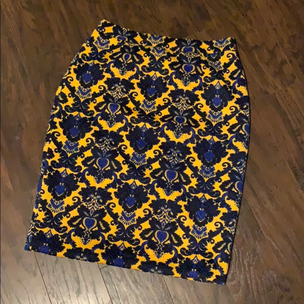 Brixon Ivy quilted pencil skirt